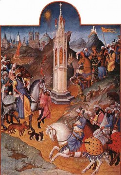 レ トレ リッチ ウール デュ デュク ド ベリー 1416 リンブール ジャン Oil Paintings